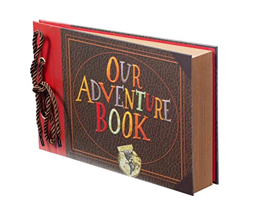 Adventure Book: Embossed Scrapbook for Celebrations