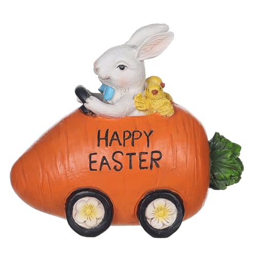 Easter Train & Bunny Figurine Decor: Perfect Celebrations