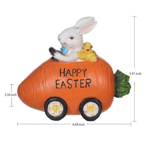 Easter Train & Bunny Figurine Decor: Perfect Celebrations