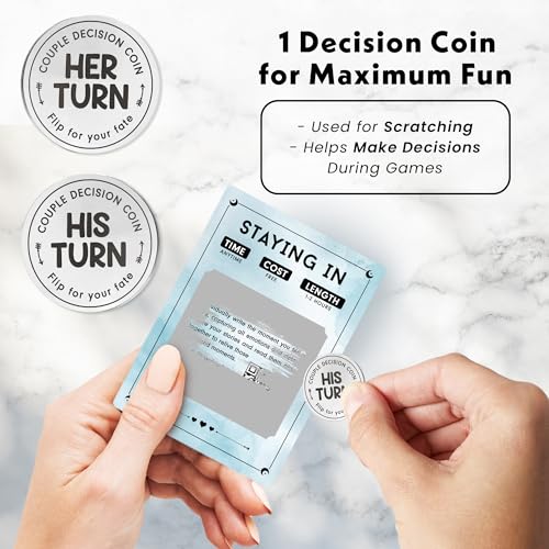 LOVEVIBE - Couples Scratch Off Games - Date Adventures