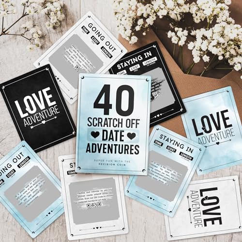 LOVEVIBE - Couples Scratch Off Games - Date Adventures