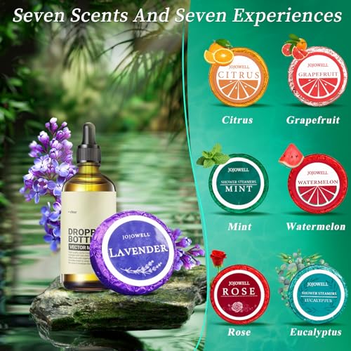 21Pcs JoJowell Aromatherapy Shower Steamer Gift Set