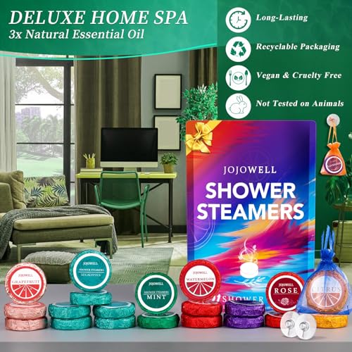 21Pcs JoJowell Aromatherapy Shower Steamer Gift Set