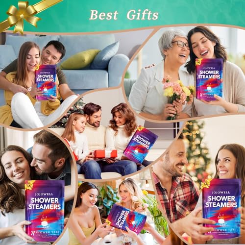 21Pcs JoJowell Aromatherapy Shower Steamer Gift Set