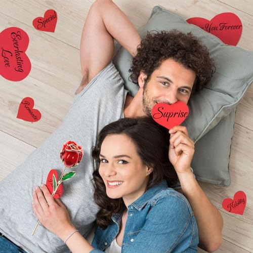 24K Gold Rose Gifts for Her, Wife, Mothers Day