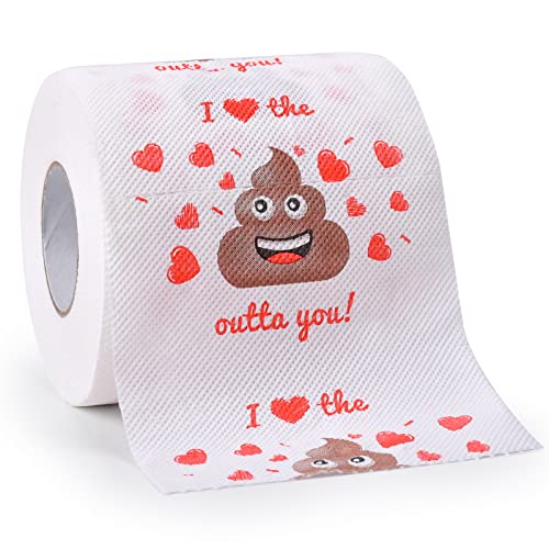 Valentine's Day Novelty Gifts: Funny Toilet Paper
