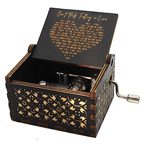 Falling in Love Wood Music Box - Perfect Celebration Gift!
