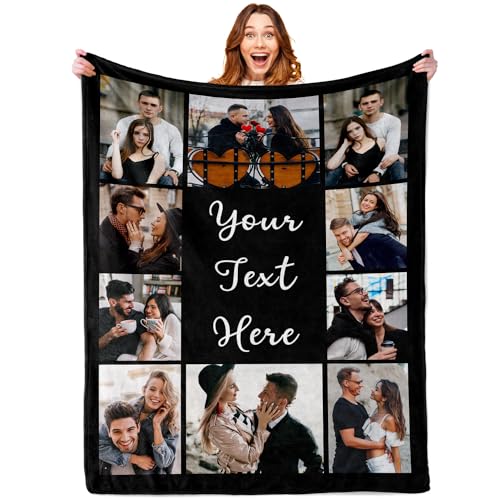 Personalized Picture Blanket: Cara Nonna Valentine's gift