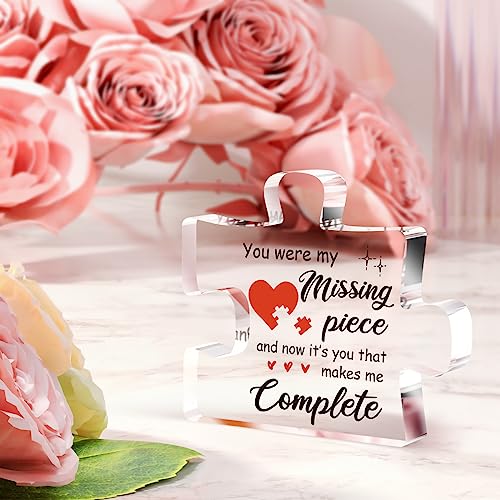 Valentine's Day Delicate Girlfriend Puzzle Piece Gift