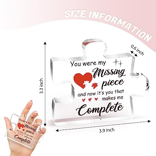 Valentine's Day Delicate Girlfriend Puzzle Piece Gift