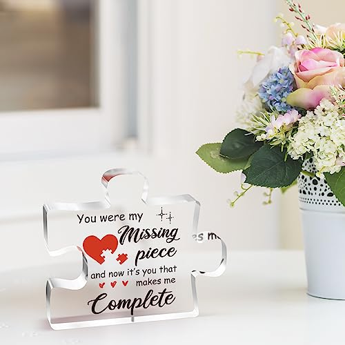 Valentine's Day Delicate Girlfriend Puzzle Piece Gift