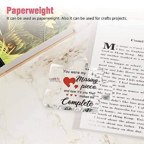 Valentine's Day Delicate Girlfriend Puzzle Piece Gift