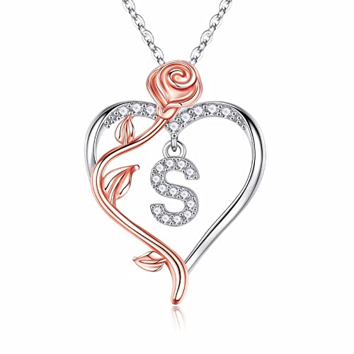 Romantic "I Love You" Letter Necklace for Her