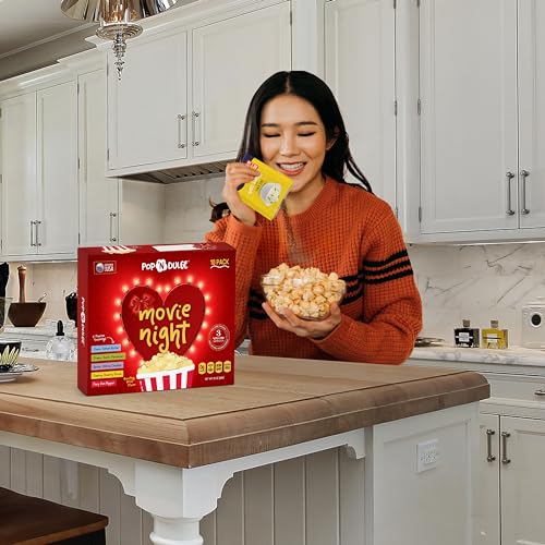 Valentine's Day Movie Night Popcorn Gift Set
