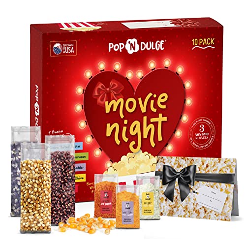 Valentine's Day Movie Night Popcorn Gift Set