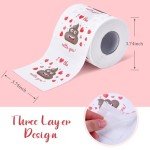 Valentine's Day Novelty Gifts: Funny Toilet Paper