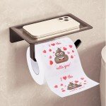 Valentine's Day Novelty Gifts: Funny Toilet Paper