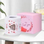 Valentine's Day Novelty Gifts: Funny Toilet Paper