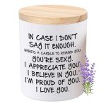 Lavender Scented Candle: Funny Novelty Gift for Her
