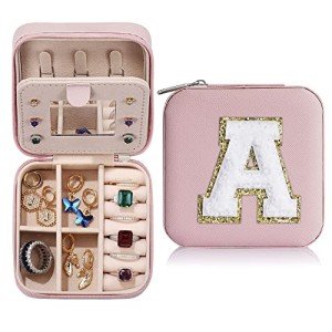 Personalized Pink Jewelry Box for Celebrating Valentine's Day