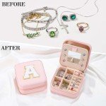 Personalized Pink Jewelry Box for Celebrating Valentine's Day