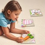 4 Easter Wooden Puzzles for Kids - Gifts & Party Favors