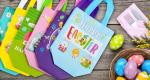 Easter Non-woven Bags - Bunny-themed Goodie Gift Bags