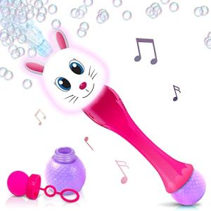 LED Bunny Bubble Wand: Easter Fun for Kids!