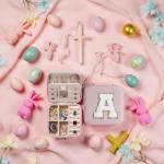 Personalized Pink Jewelry Box for Celebrating Valentine's Day