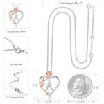 Romantic "I Love You" Letter Necklace for Her