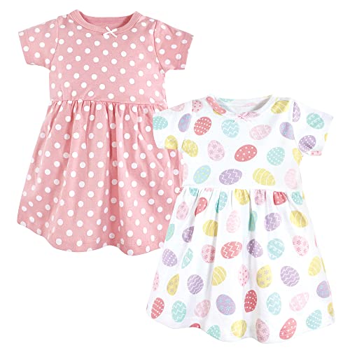 Hudson Baby Girls' Cotton Easter Dress, 5T