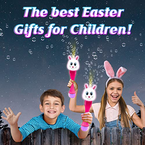 LED Bunny Bubble Wand: Easter Fun for Kids!