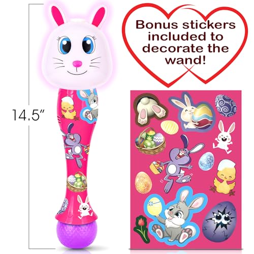 LED Bunny Bubble Wand: Easter Fun for Kids!
