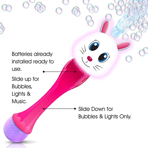 LED Bunny Bubble Wand: Easter Fun for Kids!
