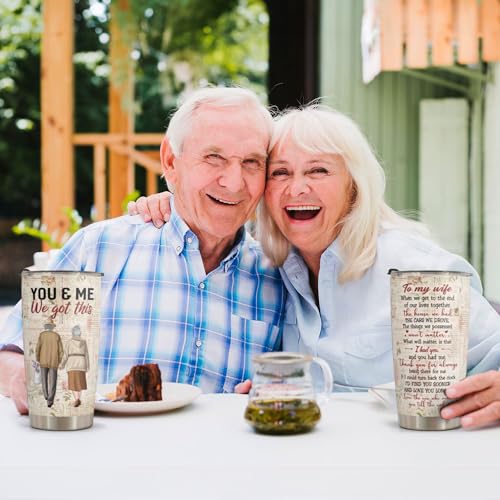 Romantic Stainless Steel Tumbler: Macorner's Gift for Wife