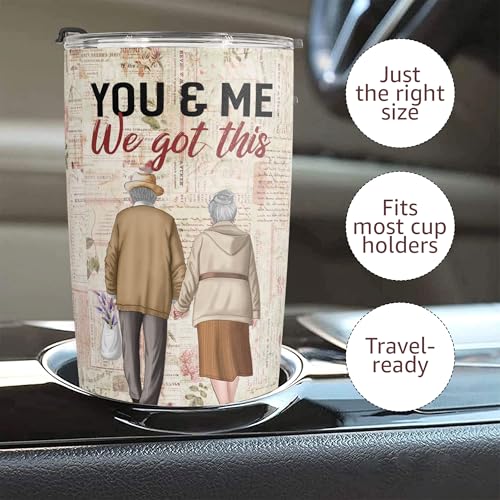 Romantic Stainless Steel Tumbler: Macorner's Gift for Wife