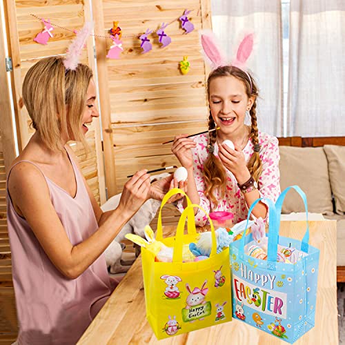 Easter Non-woven Bags - Bunny-themed Goodie Gift Bags
