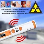 Portable Geiger Counter with Sound and Light Alarm
