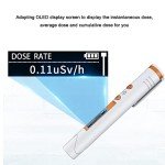 Portable Geiger Counter with Sound and Light Alarm