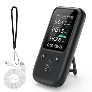 LifeBasis Geiger Counter with TFT Display and Alerts