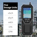 GOL-SIV Portable Geiger Counter with LCD Display
