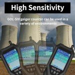 GOL-SIV Portable Geiger Counter with LCD Display