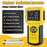 BTMETER Handheld Geiger Counter with Alarm Display