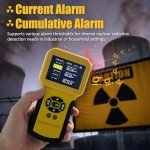 BTMETER Handheld Geiger Counter with Alarm Display