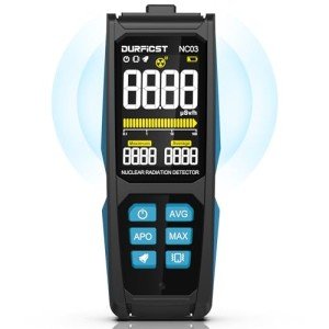 Portable Geiger Counter with HD Color Screen