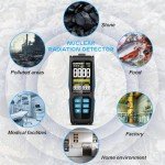 Portable Geiger Counter with HD Color Screen