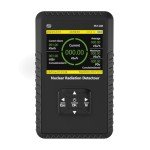 Geiger Counter Nuclear Radiation Detector, High Precision GM Tube Sensor, X/γ/β Ray Portability Radiation Monitors, 5 Dosage Units Switched