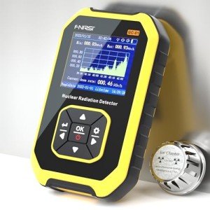 FNIRSI GC01 Geiger Counter - Rechargeable Radiation Meter