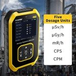Echouswin Portable Geiger Counter with LCD Display