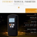 VISLONE Handheld Nuclear Radiation Detector with Alarm